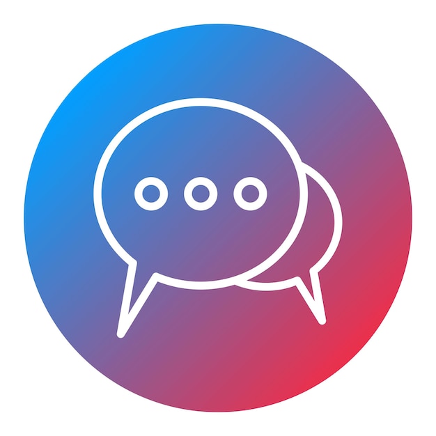 Live Chat icon vector image Can be used for Live Streaming