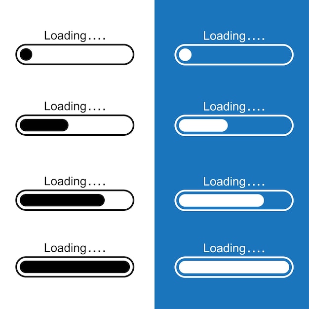 Loading icon vector design illustration