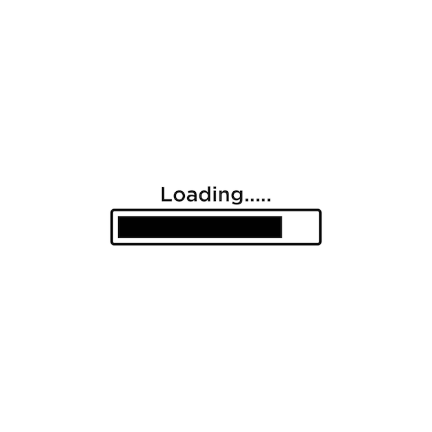 loading icon vector illustration