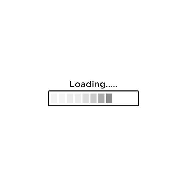 loading icon vector illustration