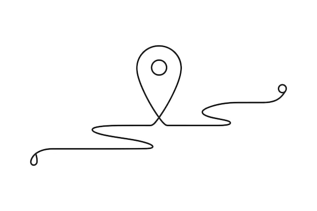 location pin line art