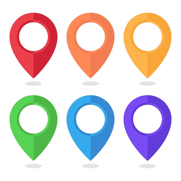 Location Pins Set