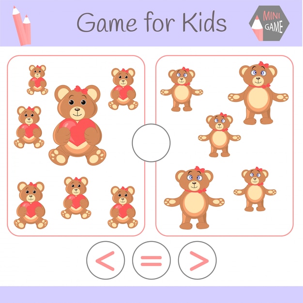 Logic educational game for preschool children