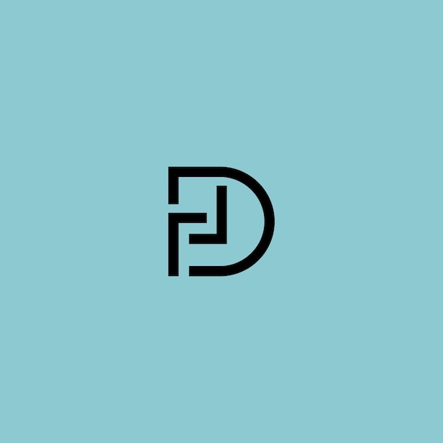 Logo brand mark for company name