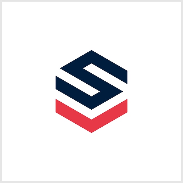 logo SL polygon geometric
