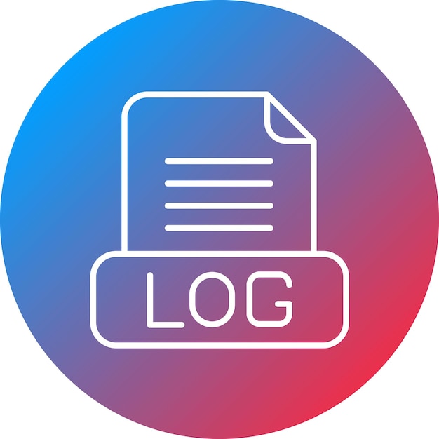 Logs icon vector image Can be used for Computer Programming
