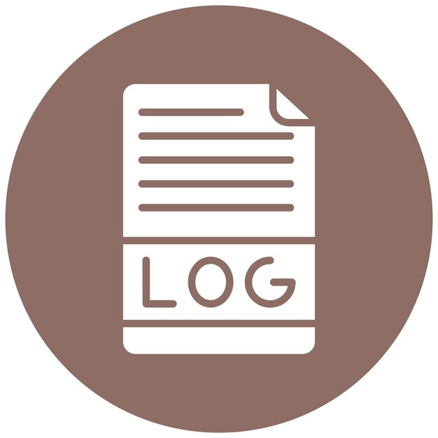 Logs Vector Illustration Style