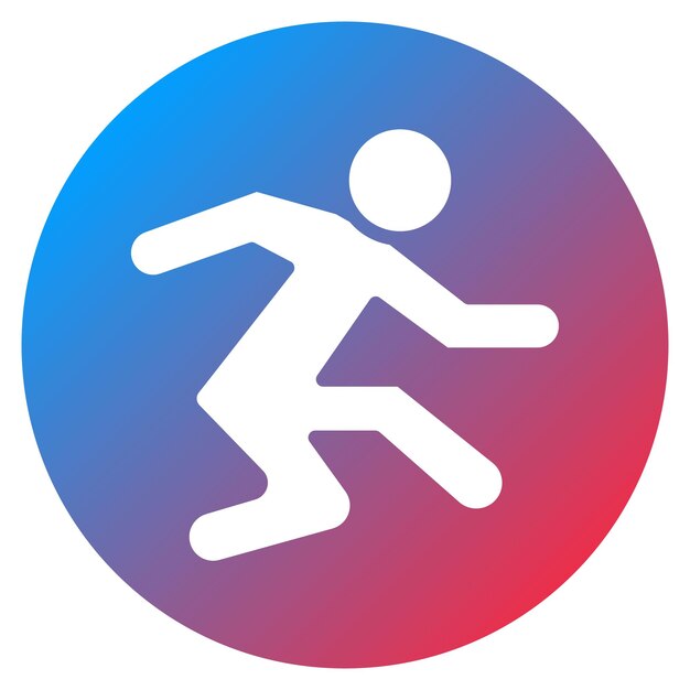 Long Jump icon vector image Can be used for Track and Field
