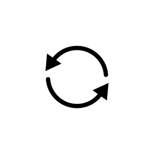 loop icon vector template illustration logo design