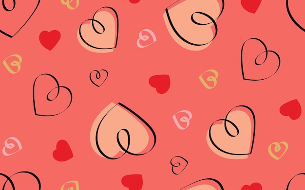love pattern hearts the pattern seamless cute pattern with hearts seamless pattern doodle