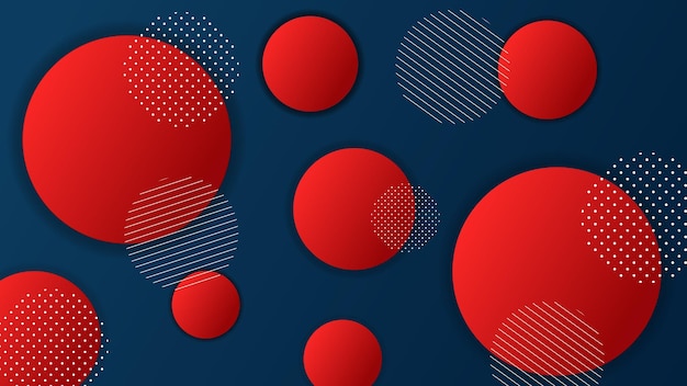 Low poly abstract wavy shapes banner