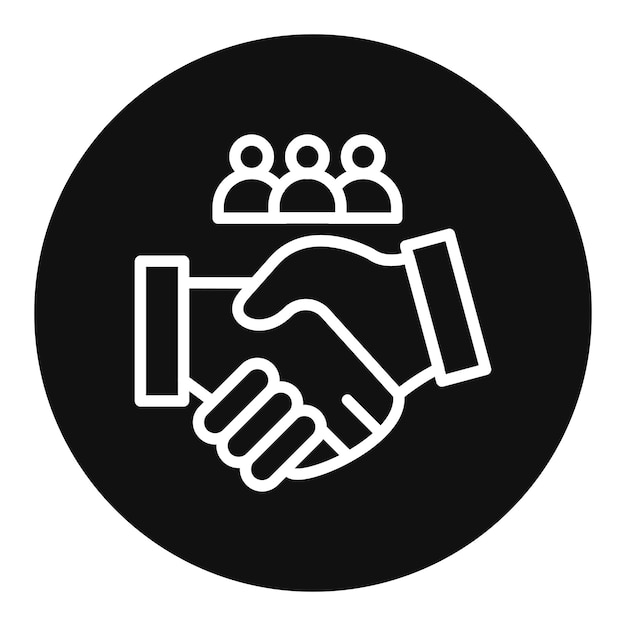 Loyalty icon vector image Can be used for Friendship