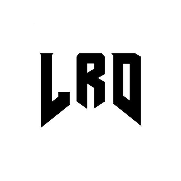 LRD letter logo design for technology company LRD logo design black and white color combination LRD logo LRD vector LRD design LRD icon LRD alphabet LRD typography logo design