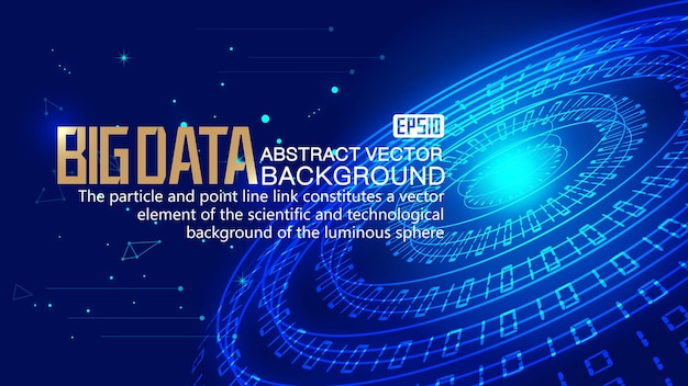 luminous aperture 01 digital composition network big data abstract background