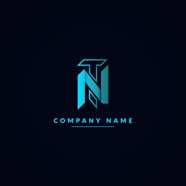 Luova ammattilainen tn logo mallipohja