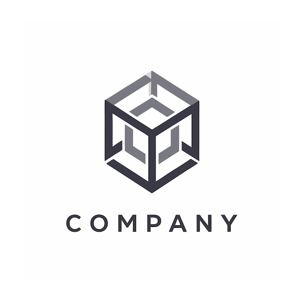 Luova ja tyylikäs minimalistinen logodesignvektori mille tahansa brändiyritykselle