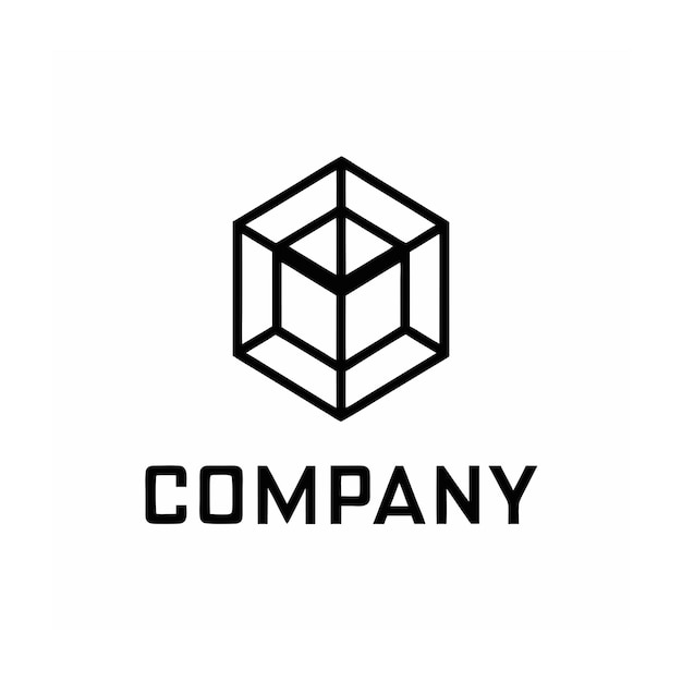 Luova ja tyylikäs minimalistinen logodesignvektori mille tahansa brändiyritykselle
