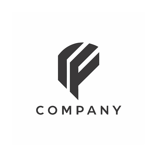 Luova ja tyylikäs minimalistinen logodesignvektori mille tahansa brändiyritykselle