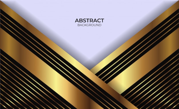 Luxury Gold And Black Design Background