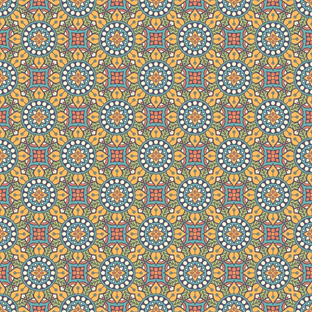 Luxury ornamental mandala pattern