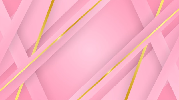 Luxury pink gold abstract background Vector illustration for presentation design Can be used for business corporate institution party festive seminar flyer texture wallpaper and pattern