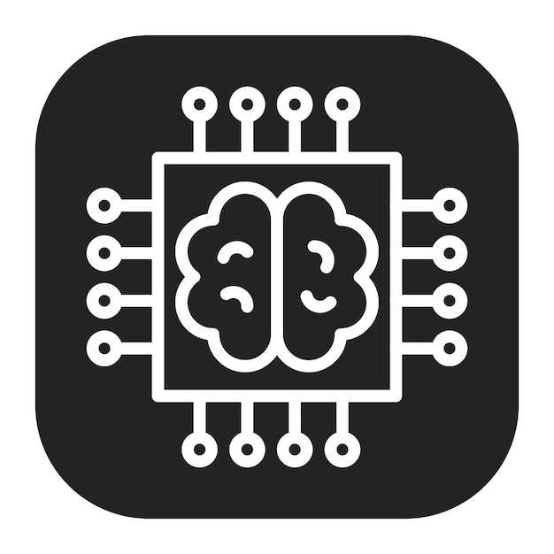 Machine Learning icon vector image Can be used for Digital Disruption