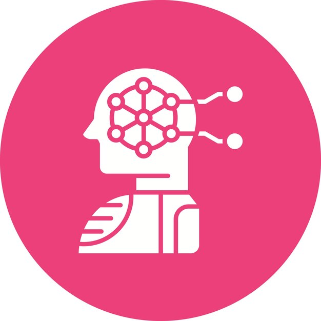 Machine Learning icon vector image Can be used for Media Agency