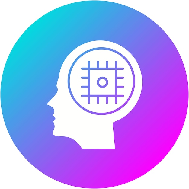 Machine Perception vector icon Can be used for Data Analytics iconset
