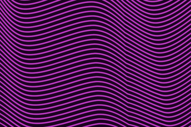 Magenta Curve Line Art Background