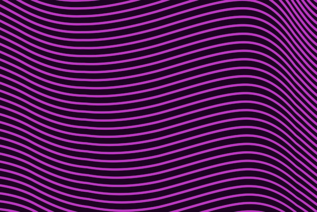 Magenta Curve Line Art Background