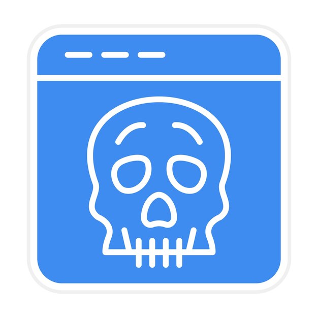 malware icon vector image can be used for cyber security