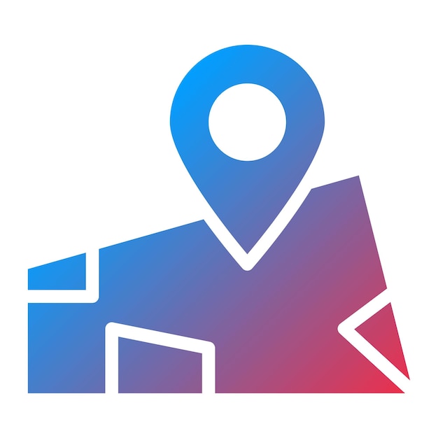 Map icon vector image Can be used for Contact Us