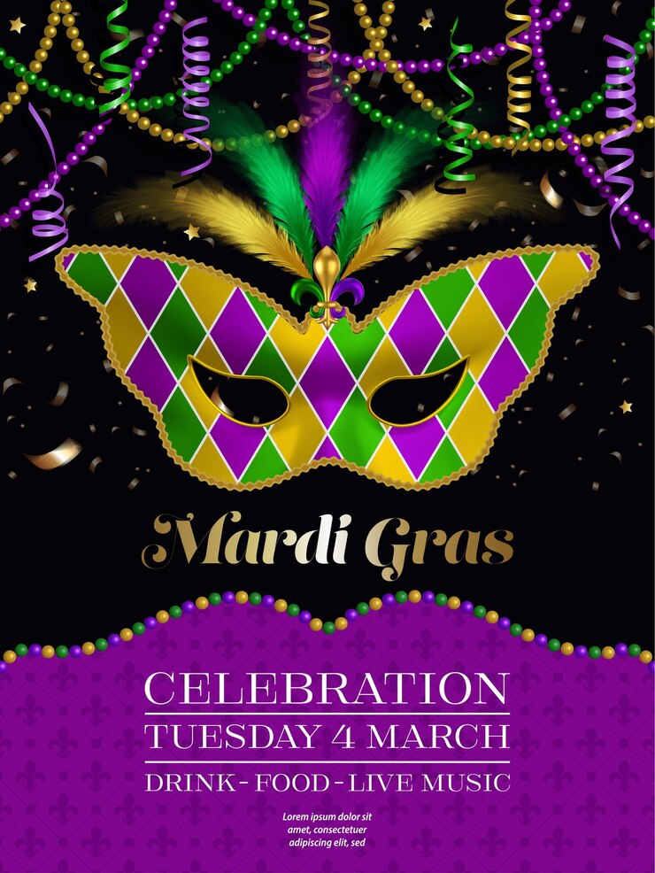 Vektori mardi gras celebration