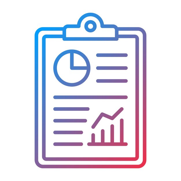 Marketing Report icon vector image Can be used for Marketing Technology