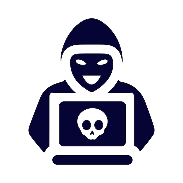 mask man head computer software hacker computer hacker icon