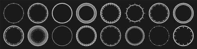 Mechanical clock faces bezel white watch dial with minute and hour marks timer or stopwatch element