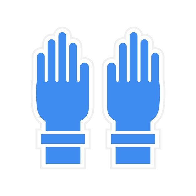 Medical Gloves icon vector image Can be used for Medicine I