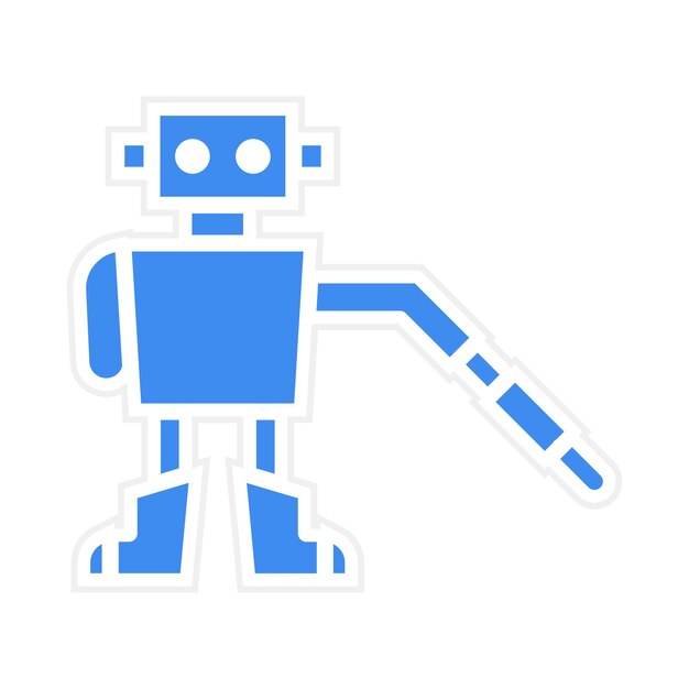 Medical Robot icon vector image Can be used for Robotics