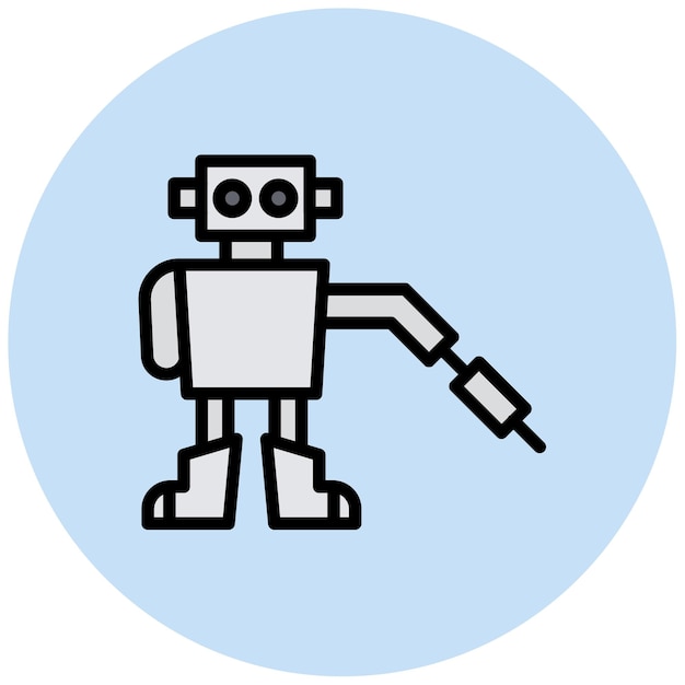 Medical Robot icon vector image Can be used for Robotics