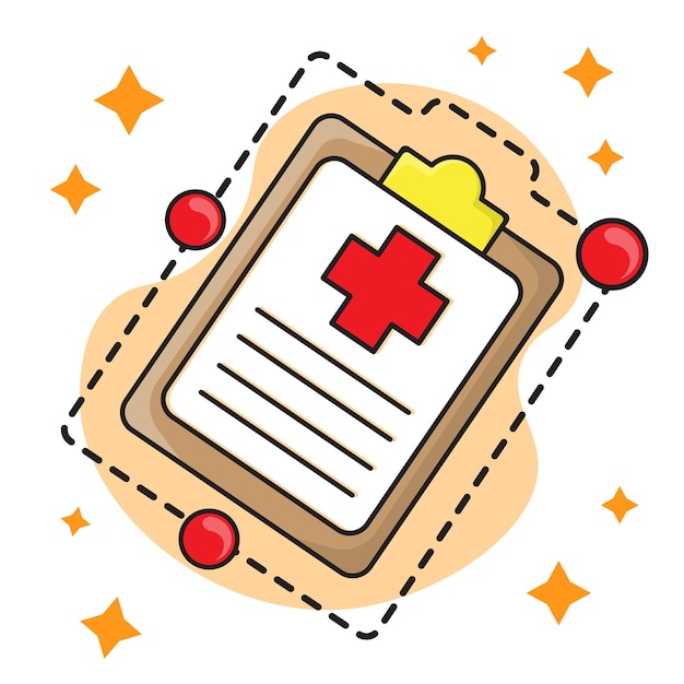 MEDICAL SPACE VECTOR HEALTH BOARD RECORD