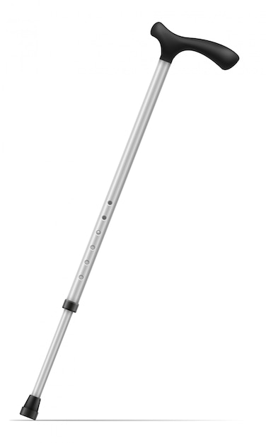 Medical telescopic stick crutches  