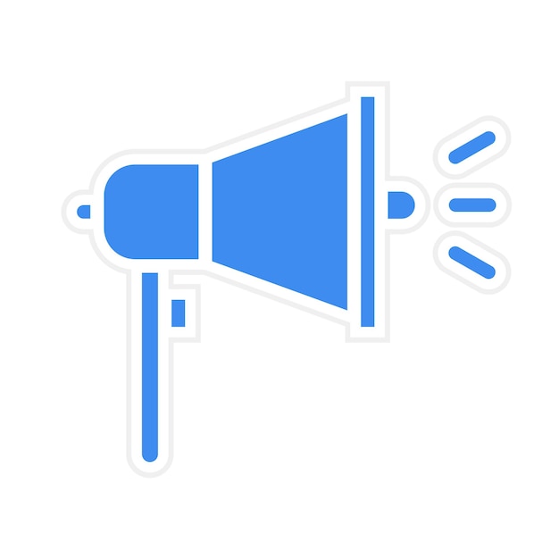Megaphone icon vector image Can be used for Human Rights