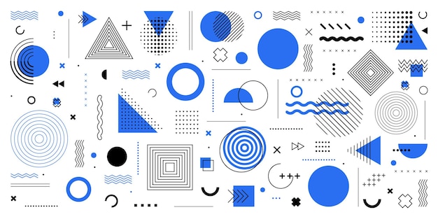 memphis design background abstract memphis background geometric elements in memphis background