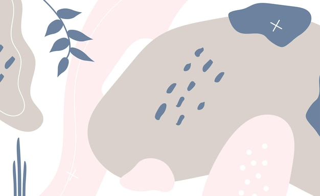 memphis vector background with pastel color