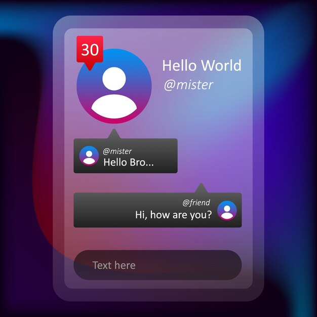 Menu button mobile app