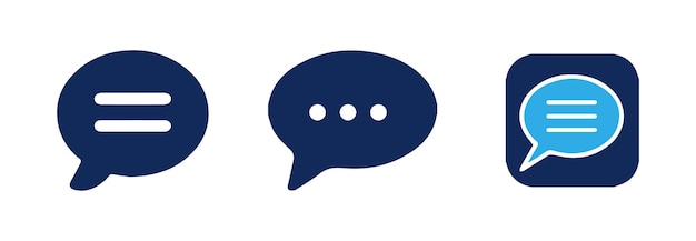 message icon set communication icons collection containing discussion speech bubbletalkingicon