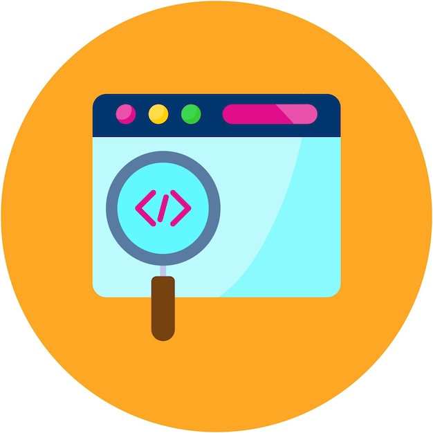 Meta Data Flat Illustration