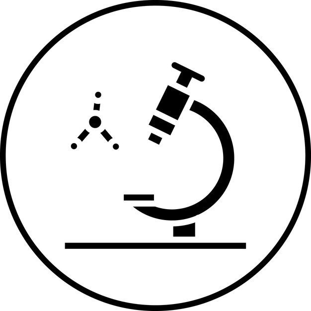 Microscope icon vector image Can be used for Lab