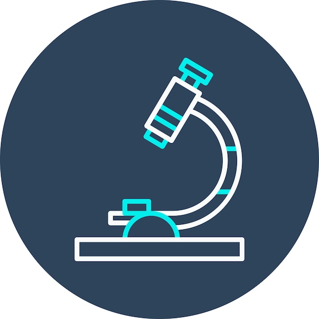 Microscope vector icon Can be used for Health Checkup iconset