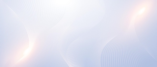 Minimal abstract background with smooth flowing lines